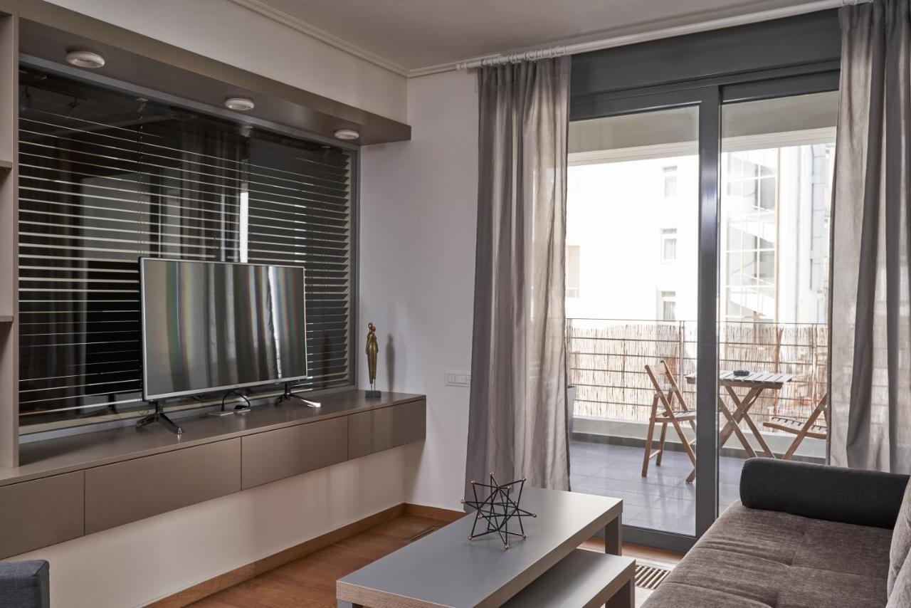 Contemporary & Comfy Apt Next To Acropolis Museum Athens Luaran gambar