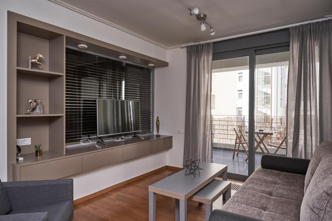 Contemporary & Comfy Apt Next To Acropolis Museum Athens Luaran gambar